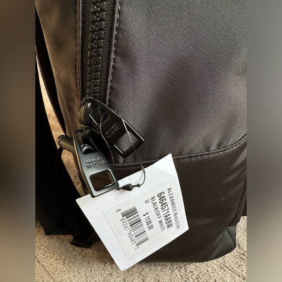 Alexander McQueen Metropolitan McQueen Graffiti Backpack